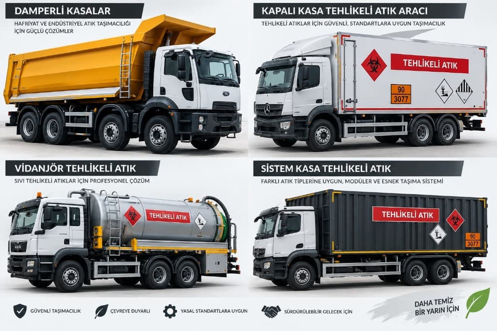 Dorçev atık taşıma araç filosu